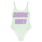 BADDIE VIBES "ARIA NIGHTS" SWIM-BODYSUIT