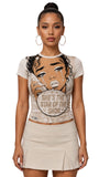 IT GIRL "CREAM SODA" SLIM FIT T-SHIRT