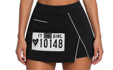LOVE MATCH "IT GIRL" HIGH WAISTED MINI SKIRT