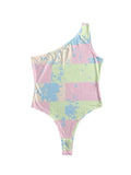 POSH GLOW ONE SHOULDER BODYSUIT