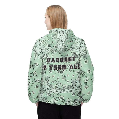 BADDEST OF THEM ALL "STAMPED" WINDBREAKER JACKET