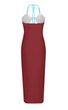 CHERRY BLOOM MIDI DRESS