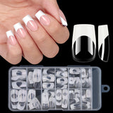 HURRY UP! 120 PIECE ACRYLIC FRENCH NAIL TIPS