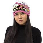 BAD B*TCH THERAPY BEANIE