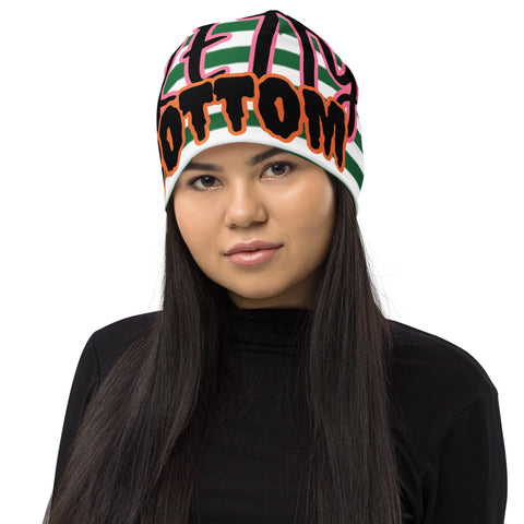 PRETTY BOTTOM "LOCKED DOWN" BEANIE