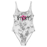 STICKY WHEN WET "CHOKER" BODYSUIT