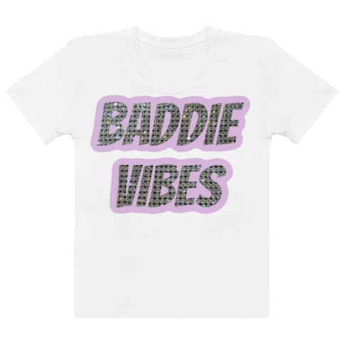 BADDIE VIBES TEE (PURPLE)