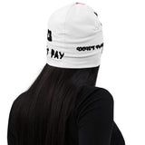 BADDIES DON’T PAY “TURNING HEADS” BEANIE